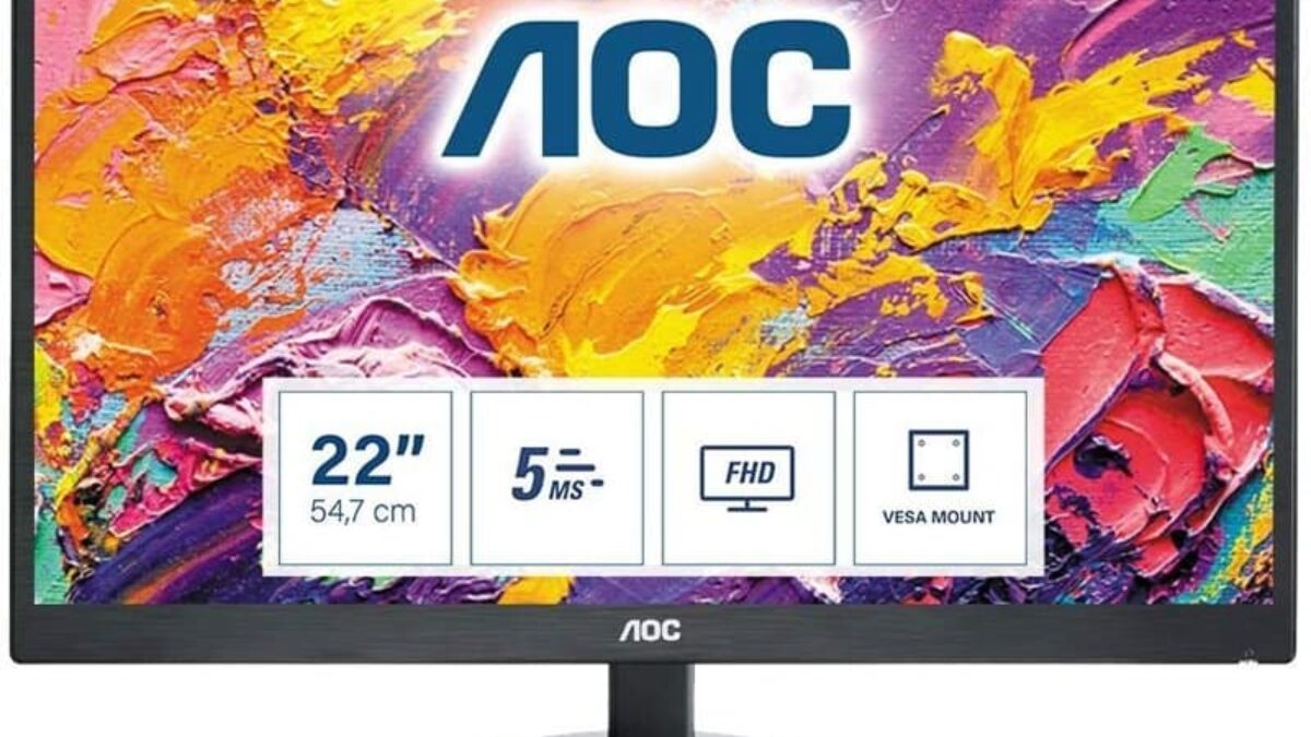 L'écran PC 22 pouces AOC E2270SWHN - janvier 2024