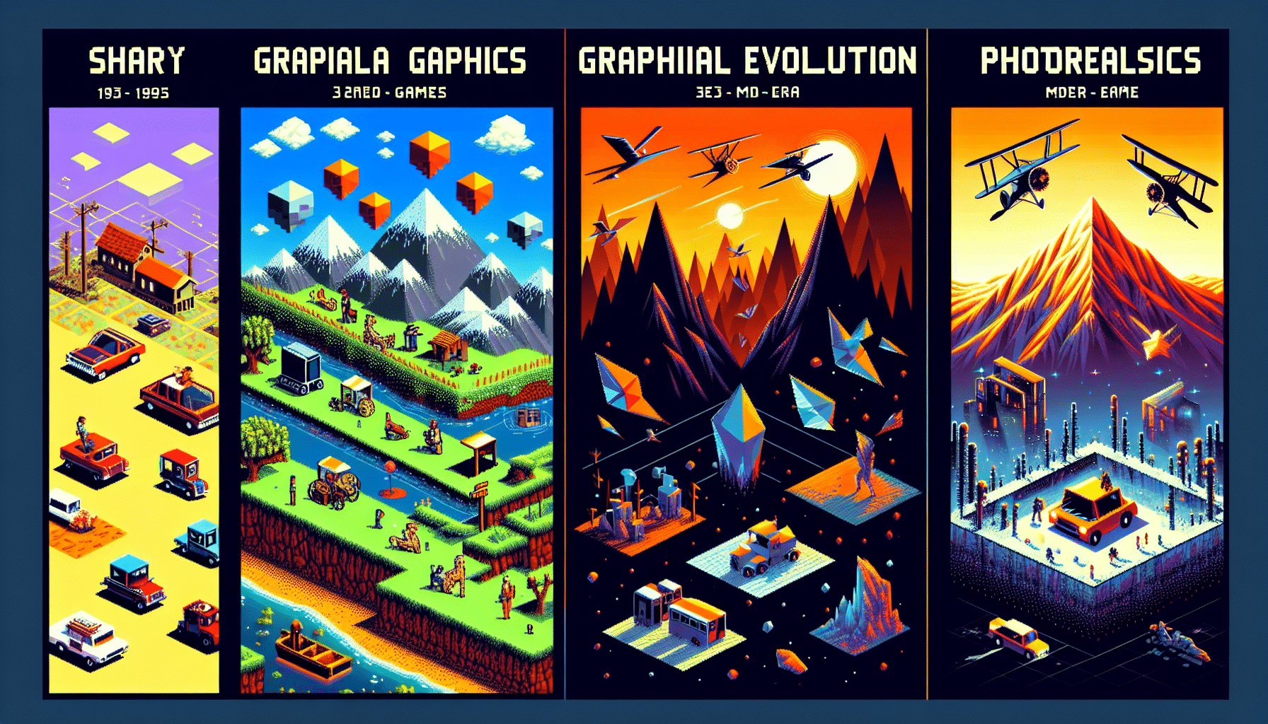 découvrez le débat sur les graphismes dans les jeux vidéo : s'agit-il d'une révolution ou simplement d'une évolution ? analyse et réflexion sur l'avenir des graphismes dans l'industrie du jeu vidéo.