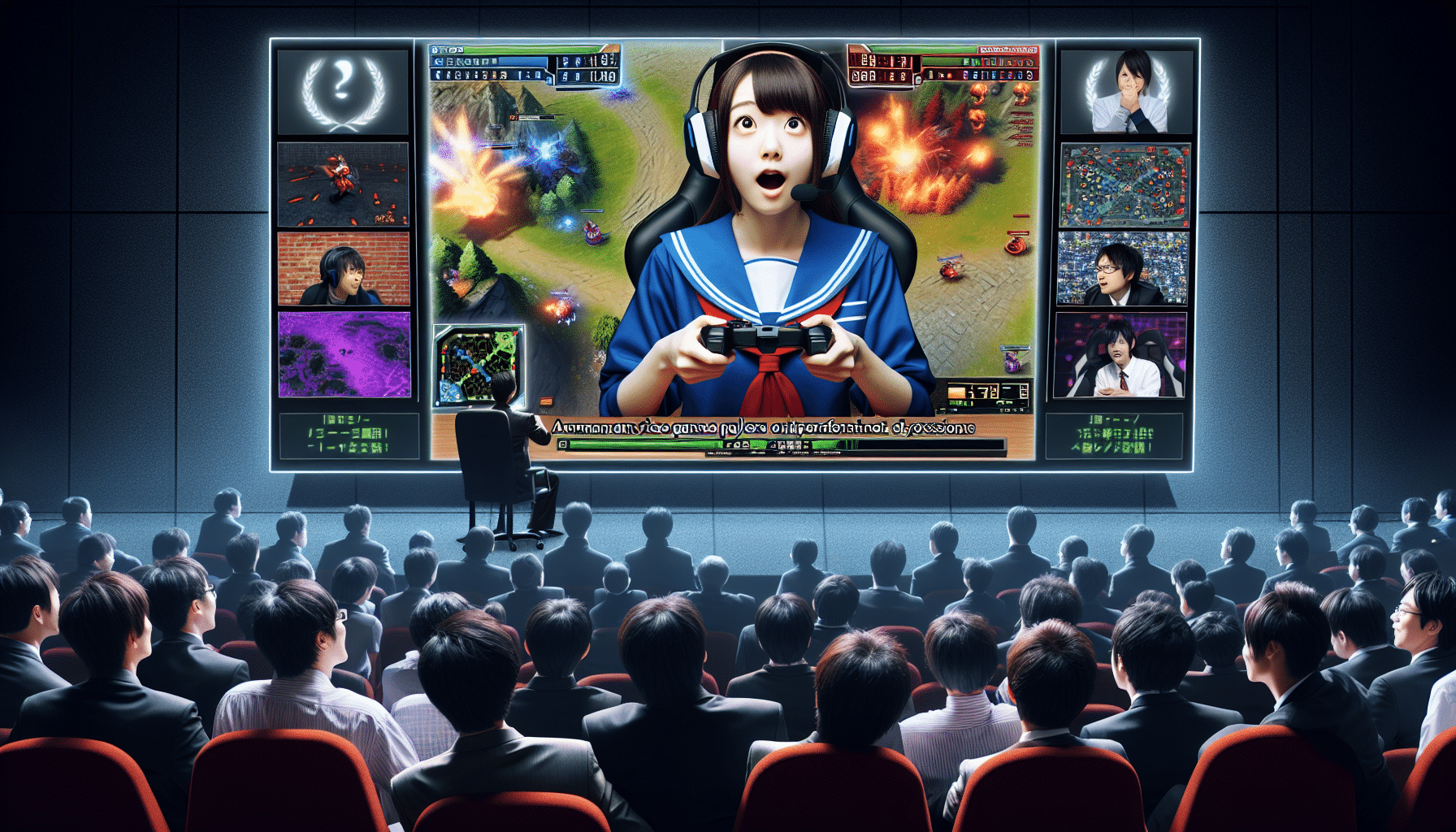 découvrez si cette collégienne japonaise a réussi à battre des professionnels lors du plus grand tournoi de jeux vidéo.