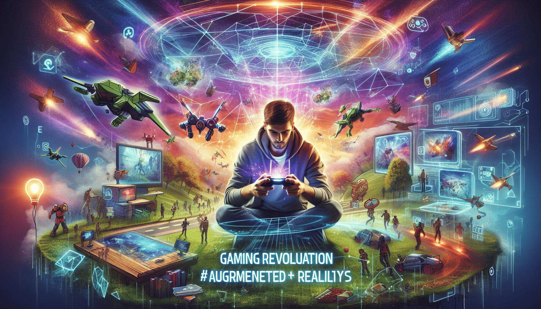découvrez comment la réalité augmentée révolutionne l'expérience des jeux vidéo. explorez un monde virtuel où la frontière entre réalité et imaginaire s'estompe. plongez dans une expérience de jeu inédite et immersive grâce à la réalité augmentée !