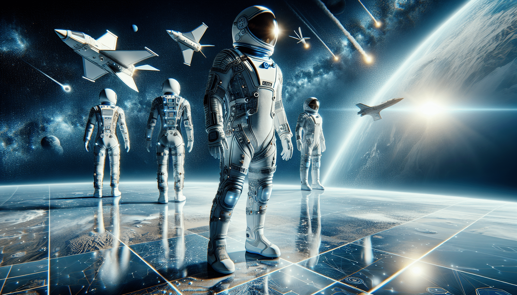 découvrez les tout nouveaux costumes spatiaux de spacex conçus pour les sorties dans le vide spatial.